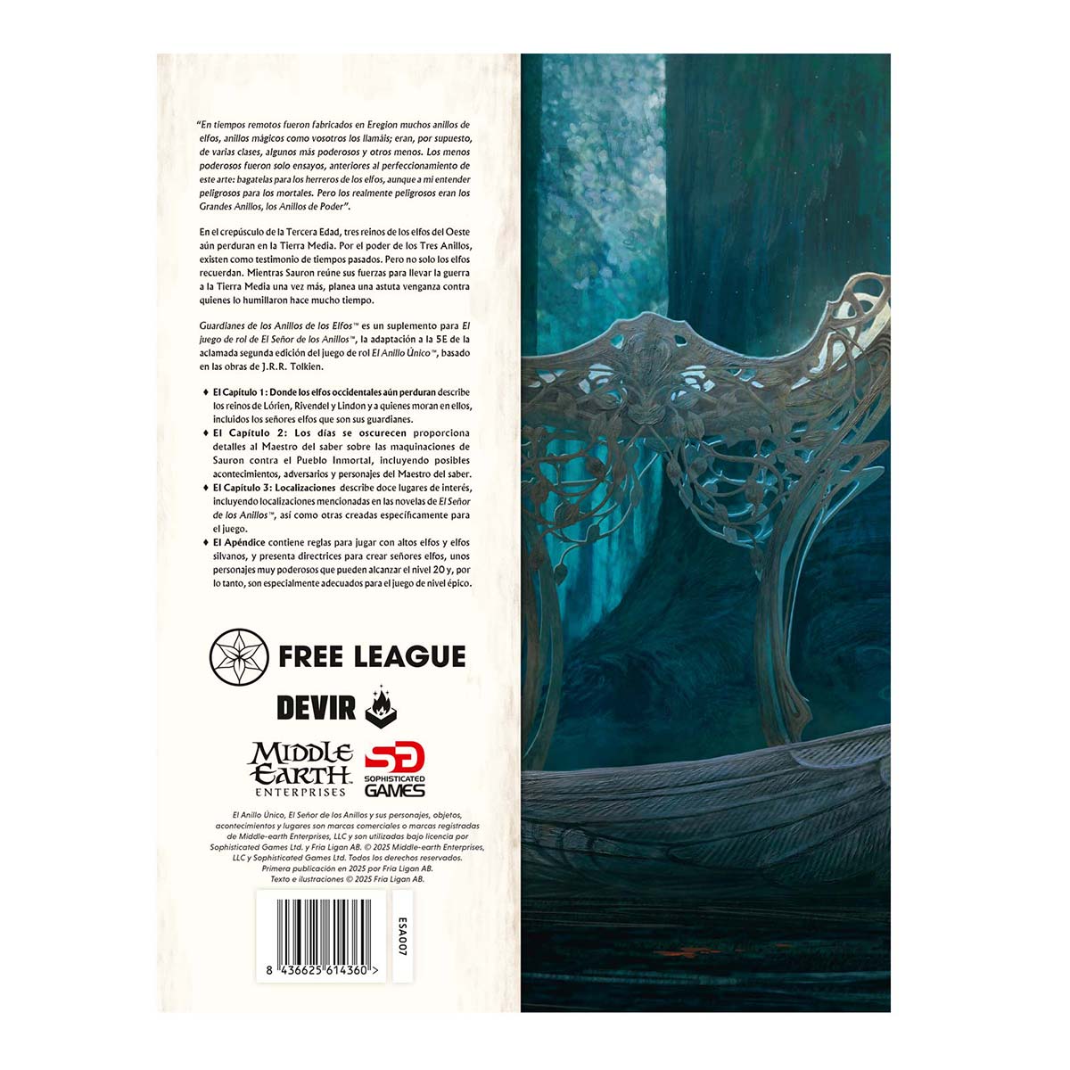 El Señor de los Anillos - Juego de Rol. Guardianes de los Anillos de los Elfos - Imagen 2