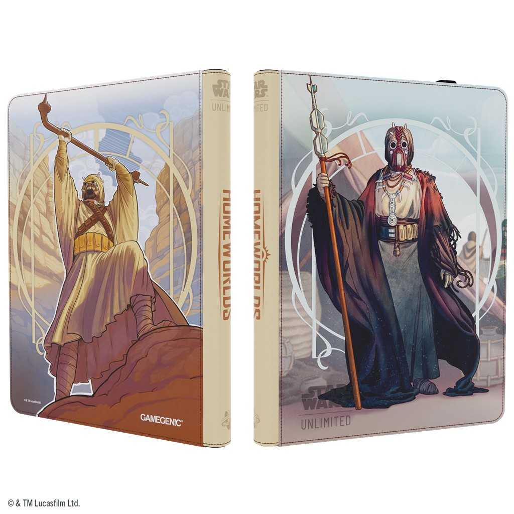 Pre Venta 06/11/2026 - Star Wars Unlimited: Zip Album 18-pocket - The Chieftain & A'Kobe