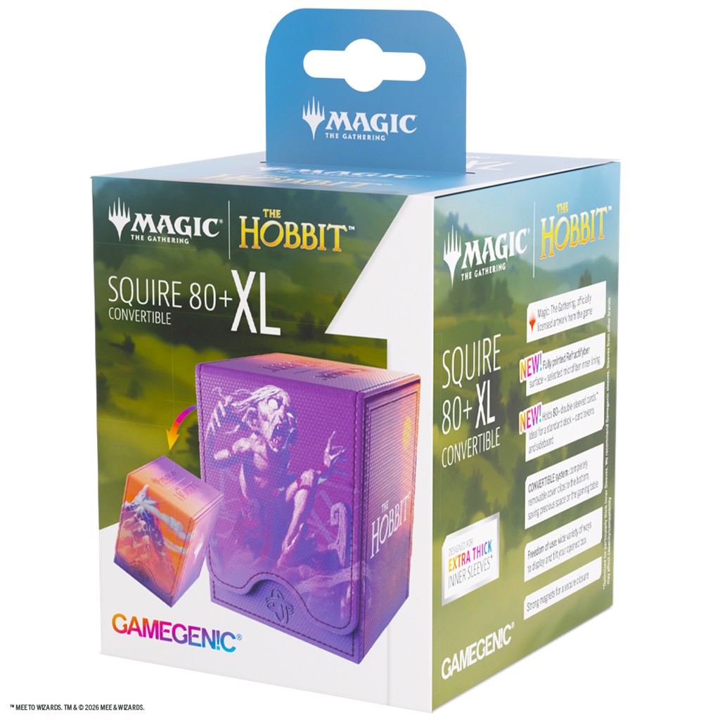 Gamegenic: MTG The Hobbit - Squire 80+ XL - Golum / Lonely Mountain