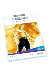 Ultimate Guard: Golden Size Bags Bolsas cierre reutilizable (100u)