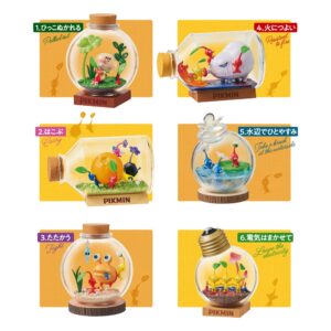 Re-Ment: Pikmin – Minifiguras 6 cm Terrarium Collection – 1 unidad