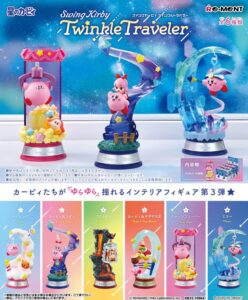 Re-Ment: Kirby – Minifiguras 6 cm Swing Kirby Twinkle Traveler (1 Unidad)