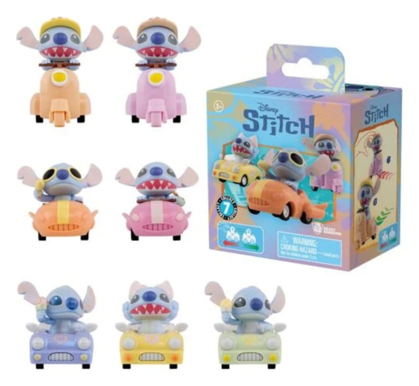 Yume: Disney Zoom Hero Vehículos de cuerda con Figuras Lilo & Stitch Series 2 (1 unidad) - Imagen 2