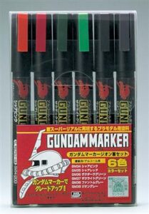 Mr Hobby: Gundam Marker – Zeon Set