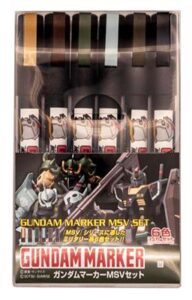 Mr Hobby: Gundam Marker – MSV Set