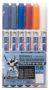 Mr Hobby: Gundam Marker – Real Touch Market Set 1