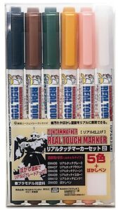 Mr Hobby: Gundam Marker – Real Touch Market Set 2
