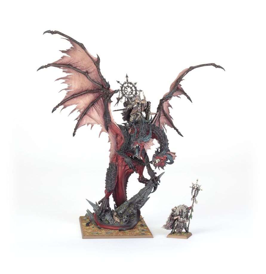 The Old World: Warriors of Chaos - Lord on Chaos Dragon (08-19)