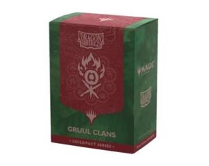 Dragon Shield: Standard size License Sleeves – Guildpact Series – Gruul Clans (100u)