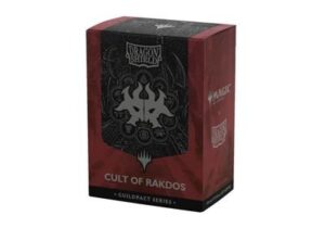 Dragon Shield: Standard size License Sleeves – Guildpact Series – Cult of Rakdos (100u)