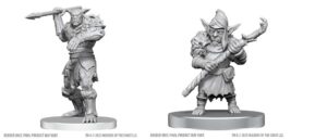 D&D Nolzur’s Marvelous Miniatures: Bugbear Stalker & Goblin Hexer