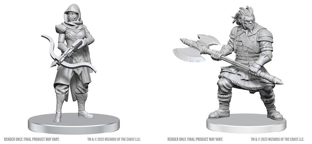 D&D Nolzur's Marvelous Miniatures: Assassin & Berserker