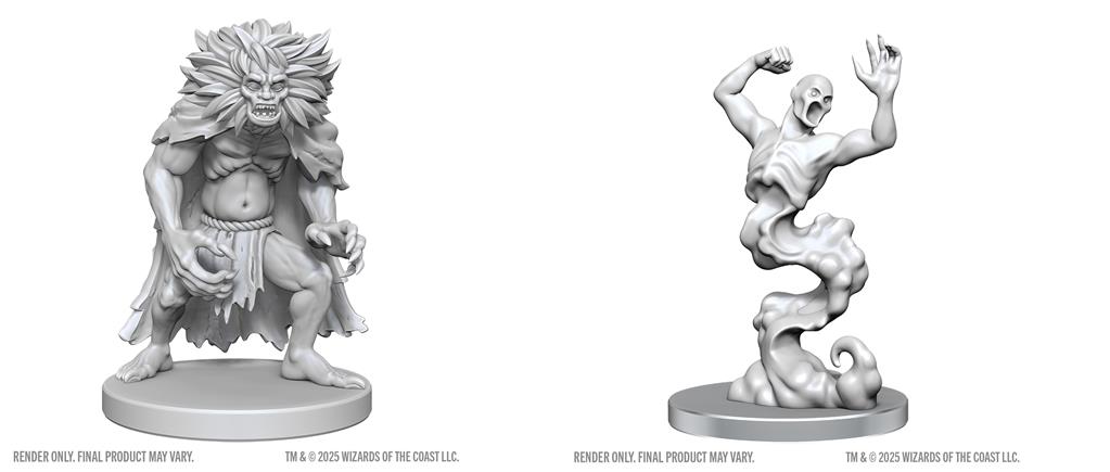 D&D Nolzur's Marvelous Miniatures: Classic Wight & Classic Wraith