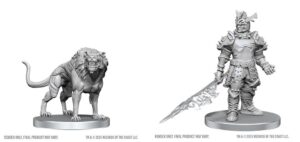 D&D Nolzur’s Marvelous Miniatures: Hell Hound & Narzugon
