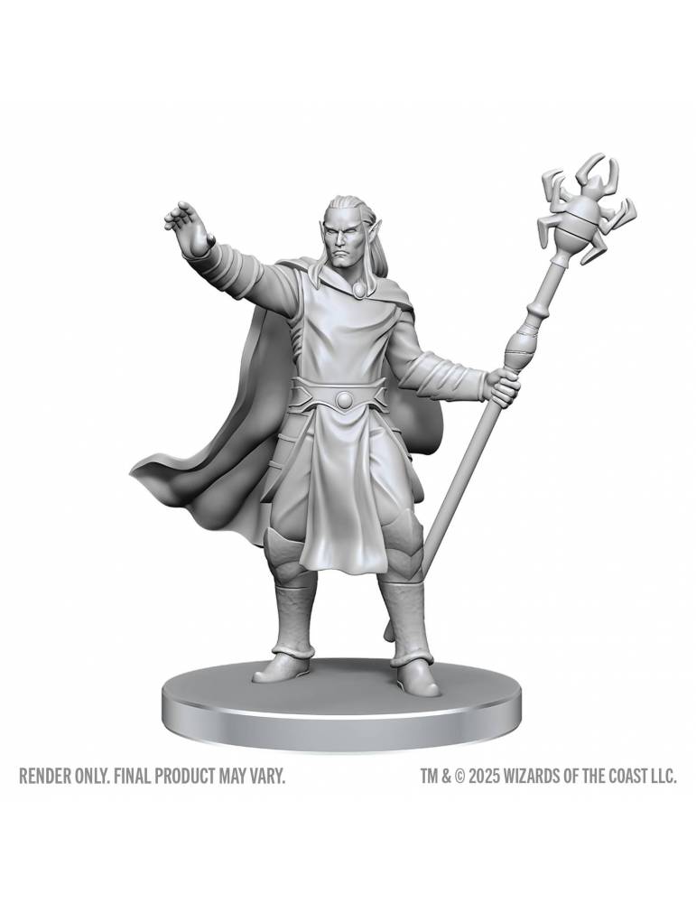 Dungeons & Dragons Nolzur's Marvelous Miniatures: Drow Mage & Yochlol - Imagen 2
