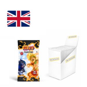 Pre-Venta 28/08/2026 – Naruto Mythos TCG: Set 2 Shinobi Shiren, 1st edition Flowpack (24x booster) (Ingles)