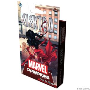 Pre Venta 20/11/2026. Marvel Champions LCG: Elektra Hero Pack (Español)