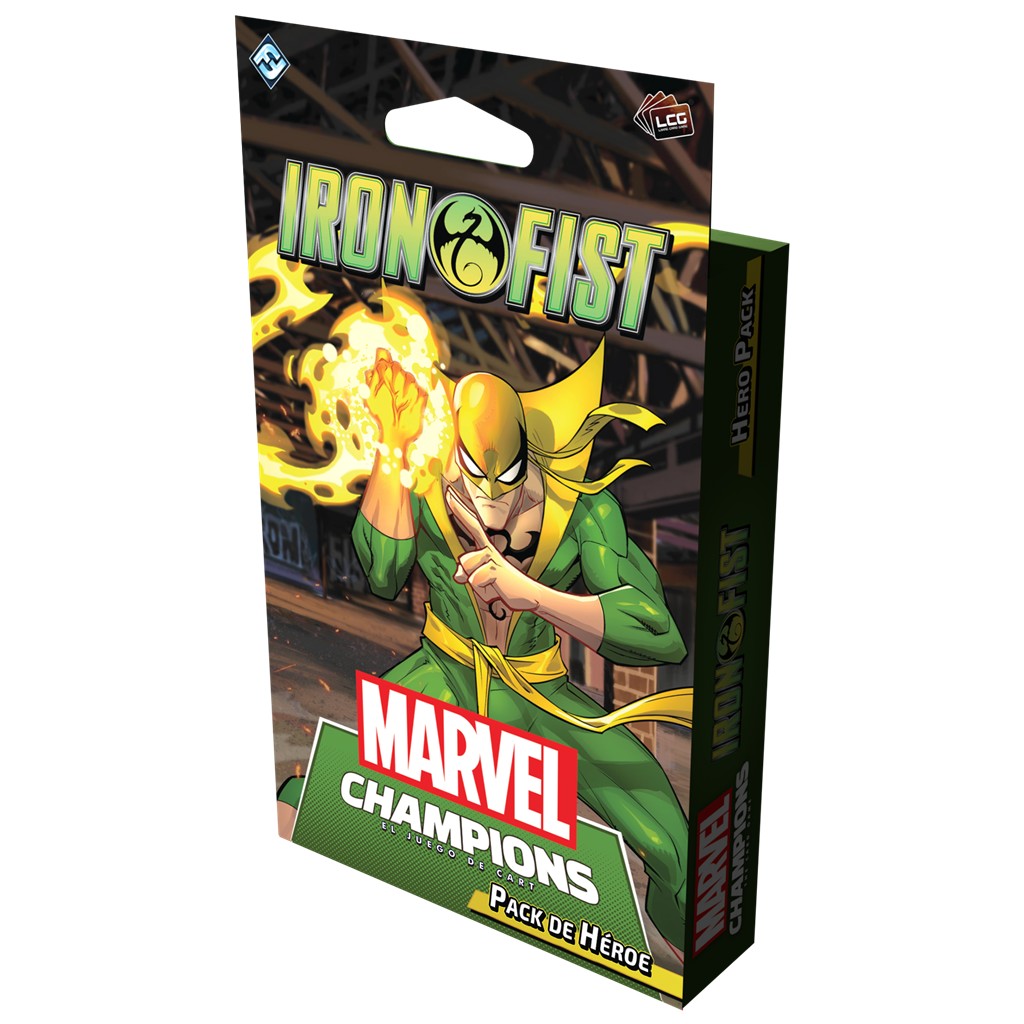 Pre Venta 20/11/2026. Marvel Champions LCG: Iron Fist Hero Pack (Español)