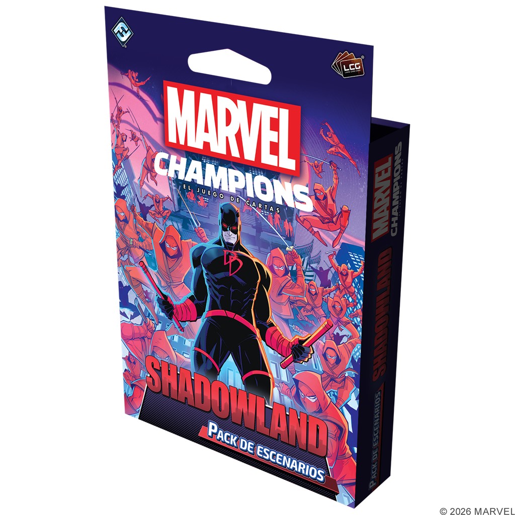 Pre Venta 06/10/2026. Marvel Champions LCG: Shadowlands Scenario Pack (Español)