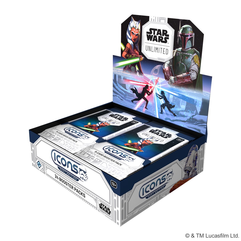 Pre Venta 20/11/2026 - Star Wars Unlimited: Icons 2027 Edition - Booster Display (24x Boosters) - Inglés