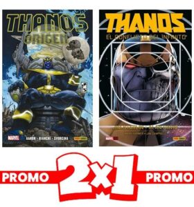 2×1 Thanos: El conflicto del infinito + Thanos: Orígenes
