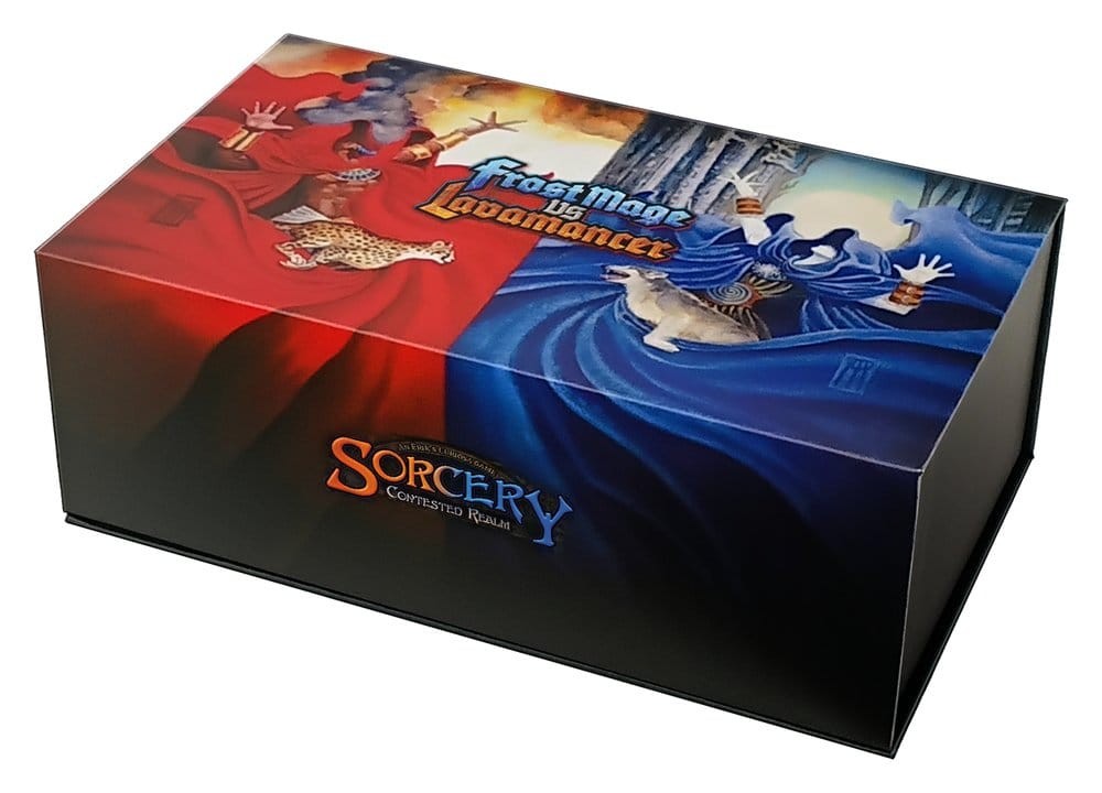 Pre Venta 13/11/2026. Sorcery TCG: Preconstructed Deck Display: Frost Mage vs Lavamancer - EN