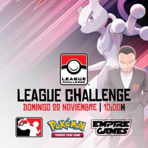 Pokemon TCG – League Challenge [Domingo 22/11/26 – 10:00h]