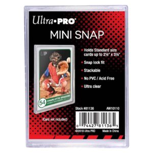 Ultra Pro: Mini Snap Card Holder