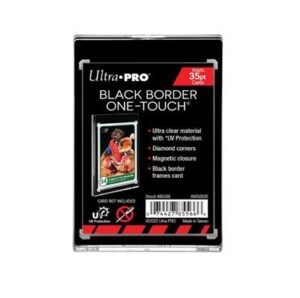 UP – 35PT Black Border UV One-Touch Magnetic Holder