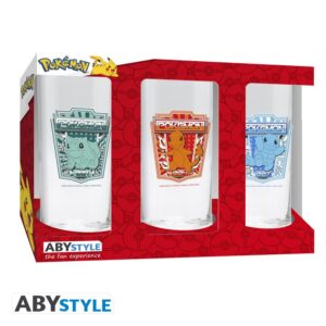POKEMON – 3 glass set
