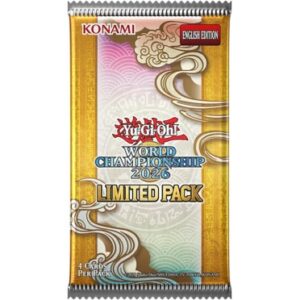 Yugioh: World Championship 2026 Limited Pack (Inglés)