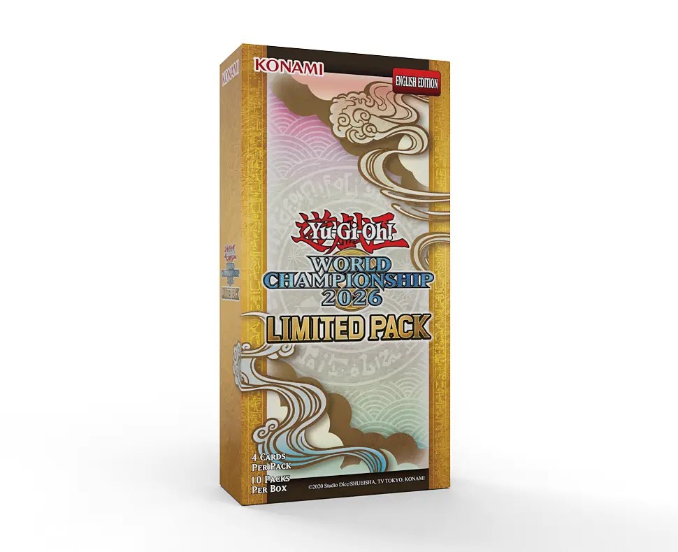 Yugioh: World Championship 2026 Limited Pack (10 Boosters) (Inglés)