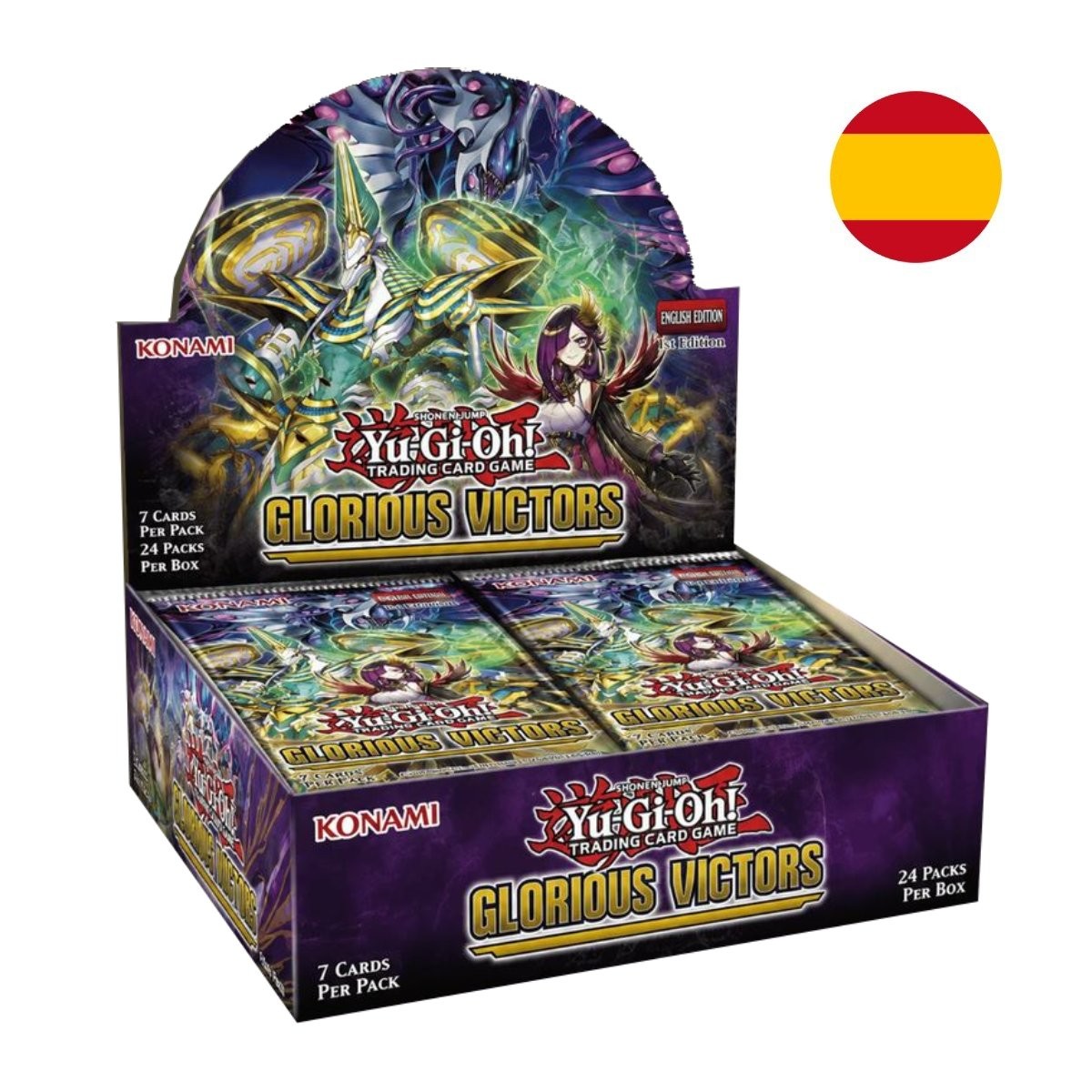 Pre Venta 03/12/2026 - Yu-Gi-Oh!: Glorious Victors - Booster Box (24x Boosters) (Español)