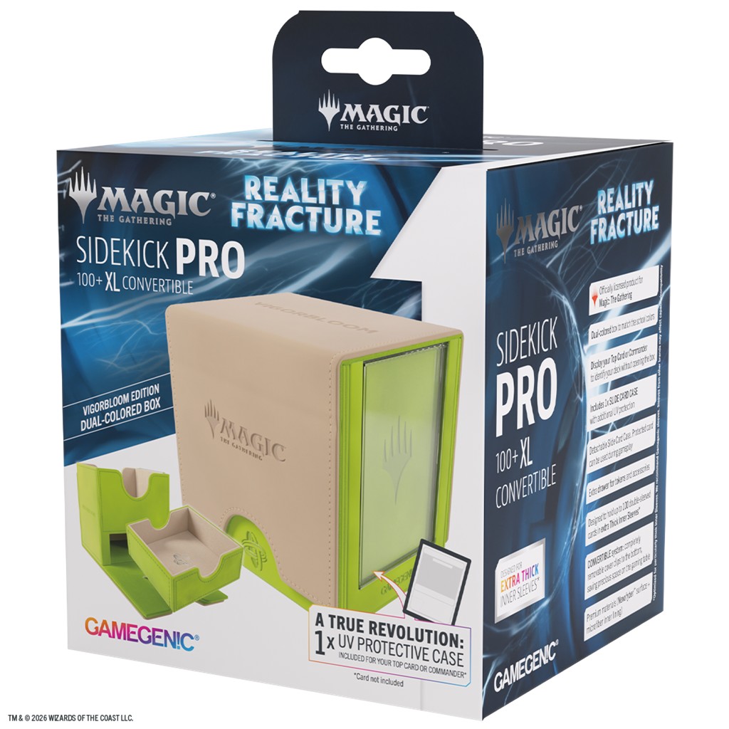 Gamegenic: MTG Reality Fracture - Sidekick PRO 100+ - Vigorbloom