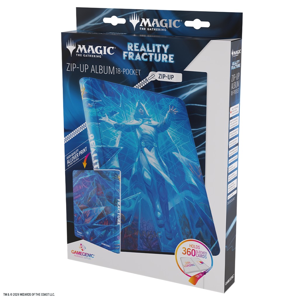 Gamegenic: MTG Reality Fracture - Zip-Up Album 18-Pocket - Overwrite