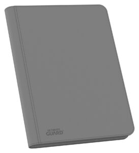 Ultimate Guard: Zipfolio 360 – 18-Pocket XenoSkin – Gris