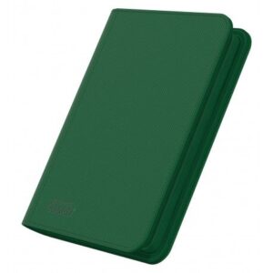 Ultimate Guard: Zipfolio 160 – 8-Pocket XenoSkin – Verde