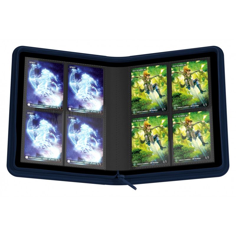 Ultimate Guard: Zipfolio 160 - 8-Pocket XenoSkin - Azul Oscuro - Imagen 2