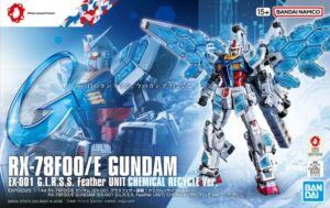 Gundam: 1/144 HG – RX-78F00/E (EX-001 G.L.R.S.S. Feather Unit) (Chemical Recycle Ver.)