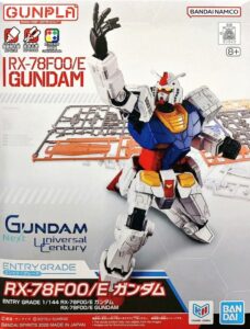 Gundam: 1/144 – Entry Grade RX-78F00/E Gundam