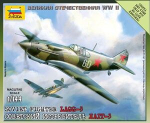 Zvezda: 1:144 Soviet IIWW fighter Lavockhin LaGG-3 (ZVE6118)