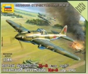 Zvezda: 1:144 Soviet Stormovik IL-2  (ZVE6125)