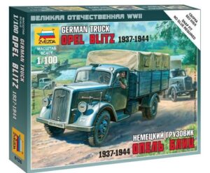 Zvezda: 1:100 German 3t Truck  (ZVE6126)