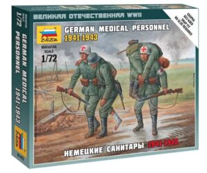 Zvezda: 1:72 German Medical Personnel 1941-43 (ZVE6143)