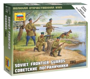 Zvezda: 1:72 Soviet Frontier Guards (ZVE6144)