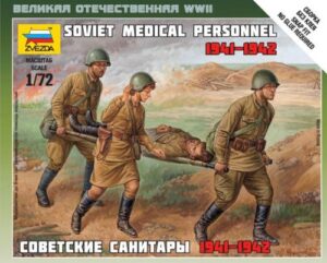 Zvezda: 1:72 Soviet Medical Personnel (ZVE6152)