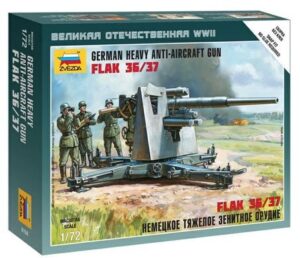 Zvezda: 1:72 German 88mm Flak 36/37 (ZVE6158)