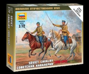 Zvezda: 1:72 Soviet Cavalry (ZVE6161)