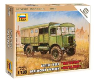 Zvezda: 1:100 British Truck “Matador”  (ZVE6175)