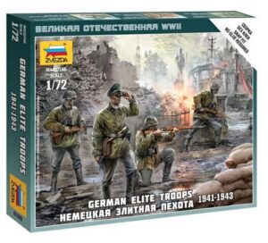 Zvezda: 1:72 German Elite Troops 1939-43 (ZVE6180)